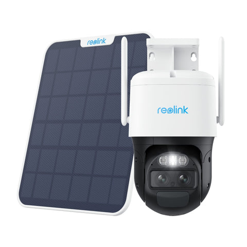 Reolink TrackMix Battery + Solar Panel Surveillance Camera Outdoor Auto Tracking