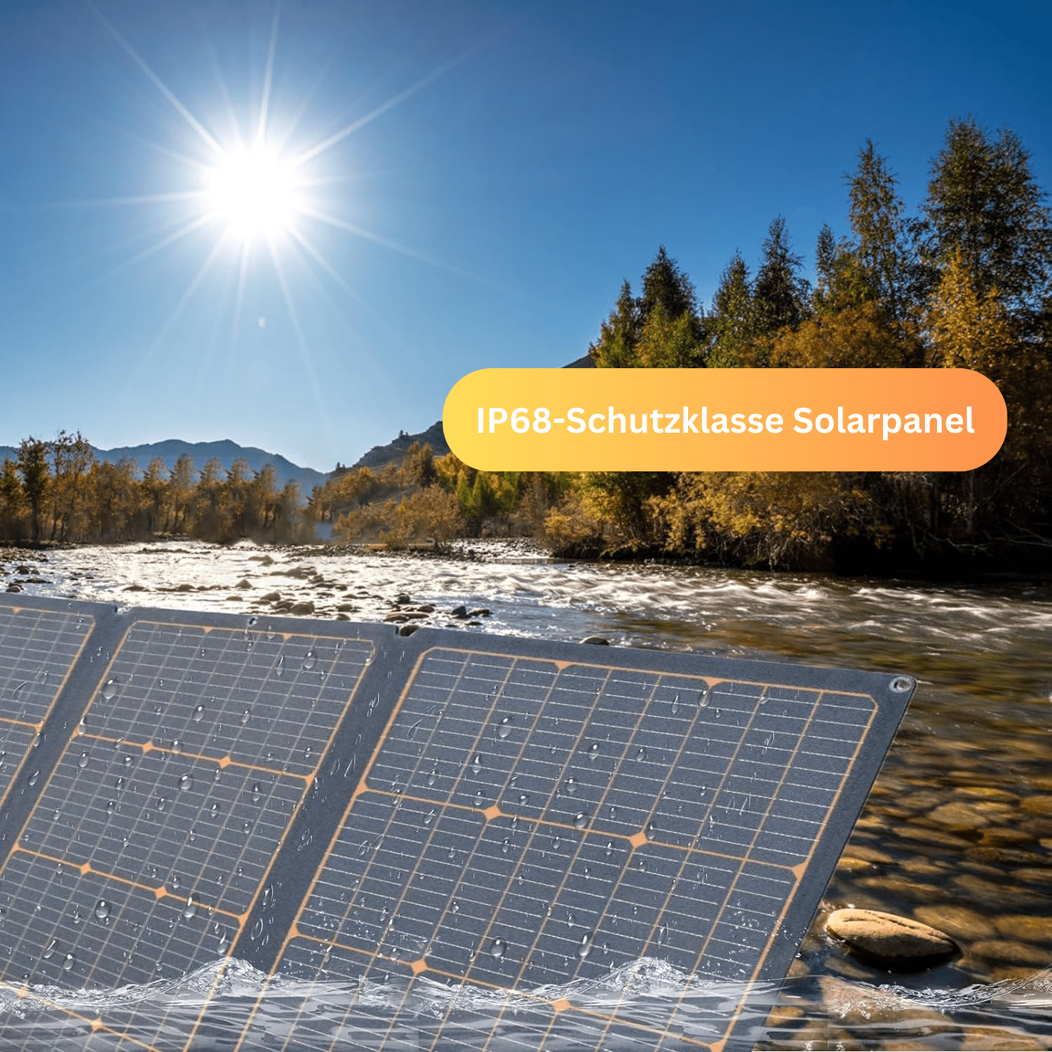 FlexSolar 240W: Faltbares, Wasserdichtes IP68 Solarpanel für Powerstation - RadeMotion OnlineshopSolarenergie-Zubehör