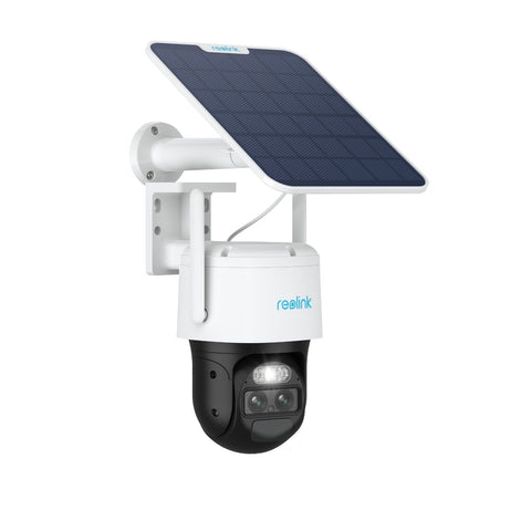 Reolink TrackMix 3G/4G LTE + battery solar PTZ surveillance camera with SIM card slot, auto tracking zoom 